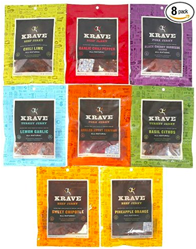 krave pack healthy snacks